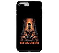 Carcasa para iPhone 7 Plus/8 Plus Kick Low Flight High Muay Thai MMA Warrior