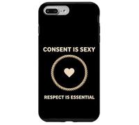 Carcasa para iPhone 7 Plus/8 Plus Kinky BDSM Bondage Shibari Cuerda Fetiche Arte