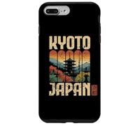 Carcasa para iPhone 7 Plus/8 Plus Kyoto Japón Pagoda Anime Otoño Escena Kanji Otaku Recuerdo