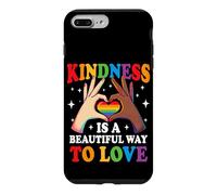 Carcasa para iPhone 7 Plus/8 Plus La bondad es una Hermosa Manera de amar el Orgullo Gay LGBTQ Rainbow