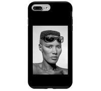 Carcasa para iPhone 7 Plus/8 Plus La Cantante Grace Jones Warm Leatherette Era 1980 Allan Ballard