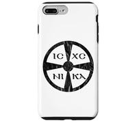 Carcasa para iPhone 7 Plus/8 Plus La Cruz ICXC Nika - Símbolo De Jesucristo - v2 Vintage