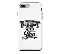 Carcasa para iPhone 7 Plus/8 Plus La Excelencia Ambiental Comienza contigo - Regalo para HSSE