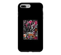 Carcasa para iPhone 7 Plus/8 Plus La Hoja se Encuentra con la Geisha samurái de Seda Urbana