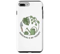 Carcasa para iPhone 7 Plus/8 Plus La jardinería es mi Terapia Planta en Maceta Padres Granjero Jardinero