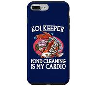 Carcasa para iPhone 7 Plus/8 Plus La Limpieza de estanques Koi Keeper es mi Cardio