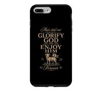 Carcasa para iPhone 7 Plus/8 Plus La teología reformada glorifica a Dios Christian Westminster Cita