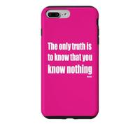 Carcasa para iPhone 7 Plus/8 Plus La única Verdad Que debes Saber es Que no Sabes Nada