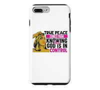 Carcasa para iPhone 7 Plus/8 Plus La verdadera Paz Viene de Saber Que Dios está en Control Mujer