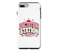 Carcasa para iPhone 7 Plus/8 Plus Lactation Station, Lactating Mothers Breastfeeding New Mom