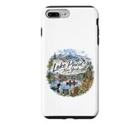 Carcasa para iPhone 7 Plus/8 Plus Lake Placid, NY Nueva York EE.UU., Montañas Adirondack, Trineo