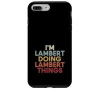Carcasa para iPhone 7 Plus/8 Plus Lambert Name Lambert Personalized Name First Given