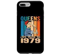Carcasa para iPhone 7 Plus/8 Plus Las Reinas Nacen en 1979 Cumpleaños Mujer Cumpleaños Novia