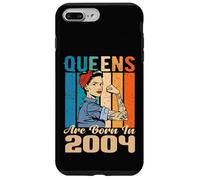 Carcasa para iPhone 7 Plus/8 Plus Las Reinas Nacen en 2004 Cumpleaños Mujer Cumpleaños Novia