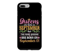 Carcasa para iPhone 7 Plus/8 Plus Las Reinas Nacen en septiembre Las Reinas Reales Nacen en septiembre 01