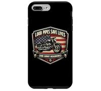 Carcasa para iPhone 7 Plus/8 Plus Las tuberías ruidosas salvan Vidas y molestan a los vecinos Motorcycle America