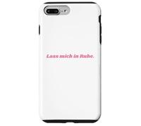 Carcasa para iPhone 7 Plus/8 Plus Lass Mich in Ruhe