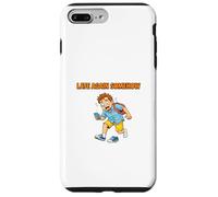 Carcasa para iPhone 7 Plus/8 Plus Late Again, un diseño Divertido de Lucha Diaria
