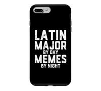 Carcasa para iPhone 7 Plus/8 Plus Latin Major by Day Memes De Noche Estudios Clásicos Estudiantes