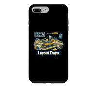 Carcasa para iPhone 7 Plus/8 Plus Layout Days Operador ferroviario