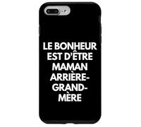Carcasa para iPhone 7 Plus/8 Plus Le Bonheur EST d'être Maman, Grand-mère et arrière-Grand-mè