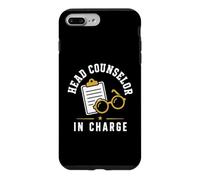 Carcasa para iPhone 7 Plus/8 Plus Leadership Funny Camp Quote Head Counselor In Charge