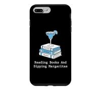 Carcasa para iPhone 7 Plus/8 Plus Lecturas de ficción para Amantes de los Libros & Margaritas