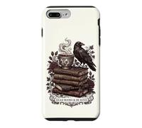 Carcasa para iPhone 7 Plus/8 Plus Lee Libros y sé Amable Dark Academia Literatura clásica Cuervo