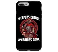 Carcasa para iPhone 7 Plus/8 Plus Legionario Romano con Arma Moderna - Roma SPQR