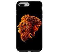 Carcasa para iPhone 7 Plus/8 Plus León de la Tribu Judá Salvador Fe Espiritual Jesús Cristiano
