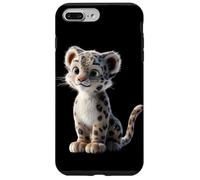 Carcasa para iPhone 7 Plus/8 Plus Leopardo de Las Nieves Panthera Uncia Gran Felino