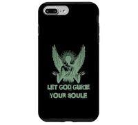 Carcasa para iPhone 7 Plus/8 Plus Let God Guide Your Soul Ángel Alas Fe Espiritual
