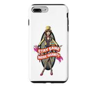 Carcasa para iPhone 7 Plus/8 Plus Letra de Columbia Stay Sane Inside Insanity Rose Tint My World