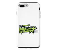 Carcasa para iPhone 7 Plus/8 Plus Letra de Hello To Oblivion Super Heroes Riff Raff Magenta