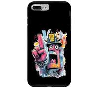 Carcasa para iPhone 7 Plus/8 Plus Letrero gráfico de Graffiti Pop con diseño de Graffiti de Bombero