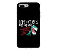 Carcasa para iPhone 7 Plus/8 Plus Lets Eat Kids Punctuation Saves Lives Grammar Teacher Gift
