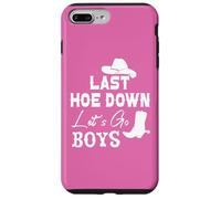 Carcasa para iPhone 7 Plus/8 Plus Lets Go Girls Cowboy Women Last Hoe Down Bachelorette Party