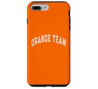 Carcasa para iPhone 7 Plus/8 Plus Let's Go Orange Team Summer Camp Competition Día del Juego de Guerra