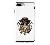 Carcasa para iPhone 7 Plus/8 Plus Levanta el Infierno y zarpa Pirate Skull Nautical Adventure