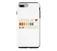 Carcasa para iPhone 7 Plus/8 Plus Level 05 Complete Vintage 05 Years 5th Wedding Anniversary