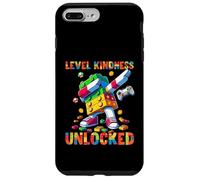 Carcasa para iPhone 7 Plus/8 Plus Level Kindness Unlocked Master Builder Gamer Boys Teacher