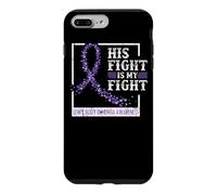 Carcasa para iPhone 7 Plus/8 Plus Lewy Body Demencia Concientia Cinta Púrpura Su Lucha