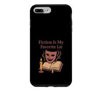 Carcasa para iPhone 7 Plus/8 Plus Libro Nerd Humor Ficción Escape Burnout Bibliófilo Vibes