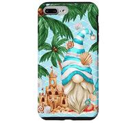 Carcasa para iPhone 7 Plus/8 Plus Life Is Better At The Beach For Summer Lover Funny GNOME