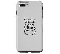 Carcasa para iPhone 7 Plus/8 Plus Life is Better at The Lake Design for Outdoors and Lake Life
