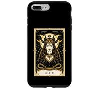Carcasa para iPhone 7 Plus/8 Plus Lilith Tarot Card Wicca Gothic Goddess Pagan Ocult
