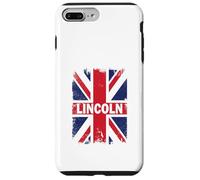 Carcasa para iPhone 7 Plus/8 Plus Lincoln - Ciudad de Inglaterra con Bandera del Reino Unido