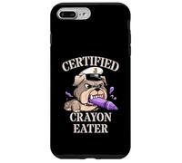 Carcasa para iPhone 7 Plus/8 Plus Linda mordaza Militar certificada Crayon Eater Proud Brother Corps