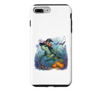 Carcasa para iPhone 7 Plus/8 Plus Linda Tortuga Marina Bruja Halloween bajo el Agua