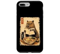 Carcasa para iPhone 7 Plus/8 Plus Lindo Capybara Ramen Japonés Kanji Edo Pintura